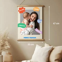 Affiche personnalisée - Eclats de Couleurs