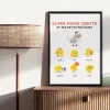 Affiche personnalisée - Famille poussins