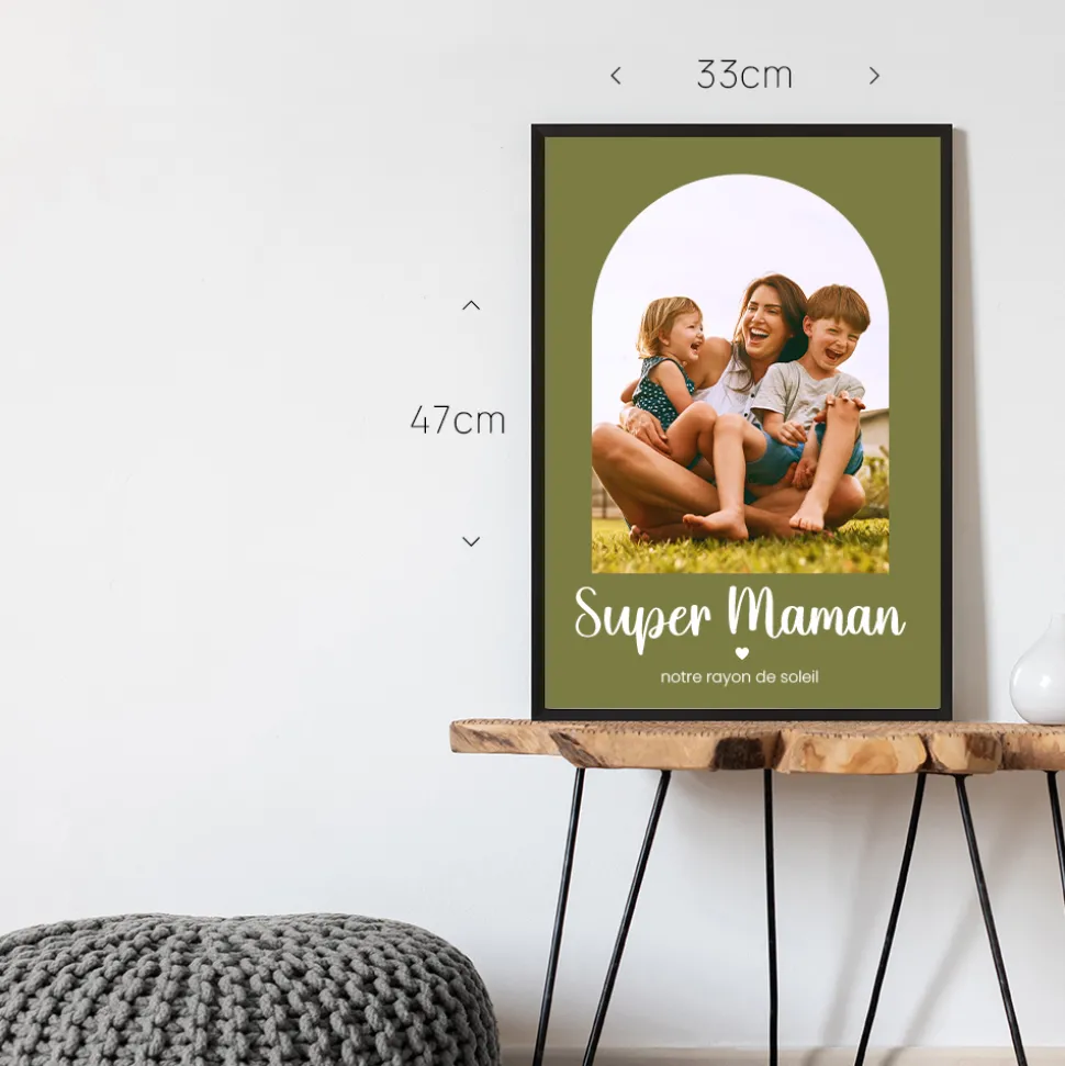 Affiche personnalisée - Instantané d'Amour