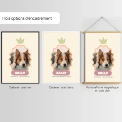 Affiche personnalisée - Pet Lovers Club