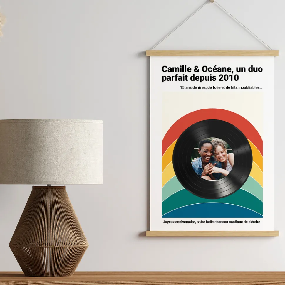 Affiche personnalisée - Retro Vibes