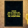 Affiche personnalisée - Star Wars