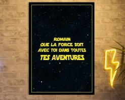 Affiche personnalisée - Star Wars