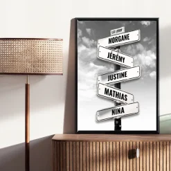 Affiche personnalisée message - Destination NYC