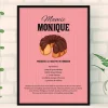 Affiche personnalisée prénom - Recette du bonheur