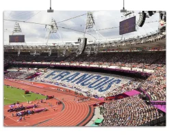 Affiche personnalisée sport - Stade