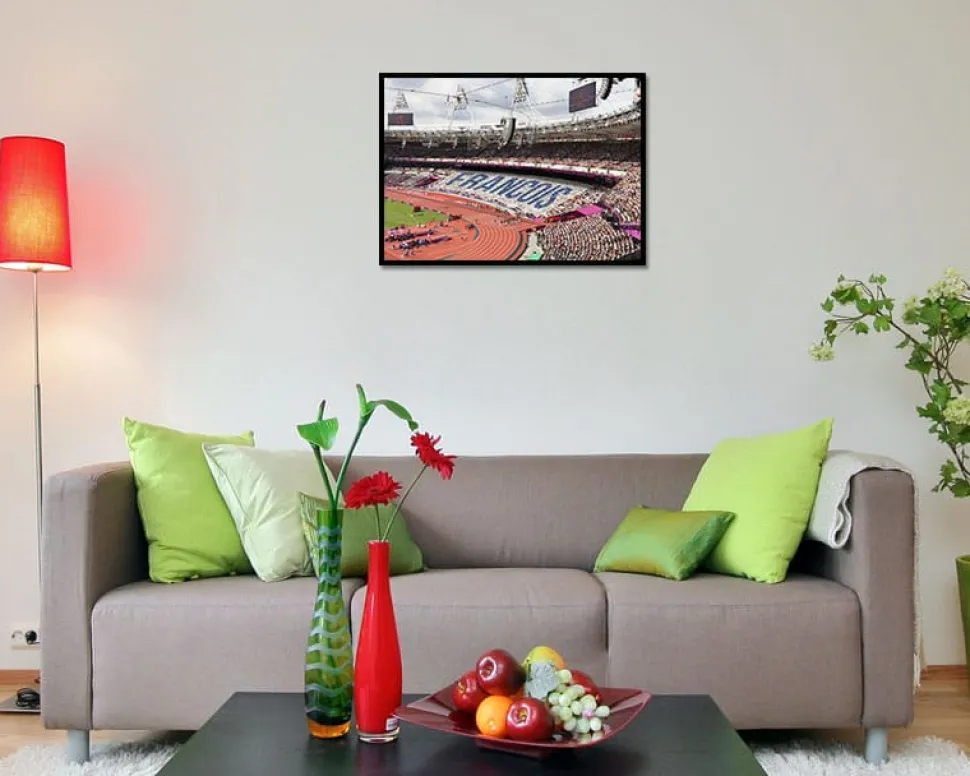 Affiche personnalisée sport - Stade
