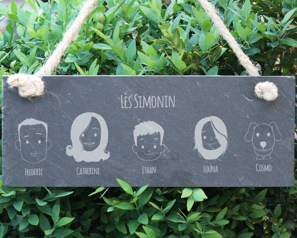 Ardoise Personnalisable - Collection Family Circus