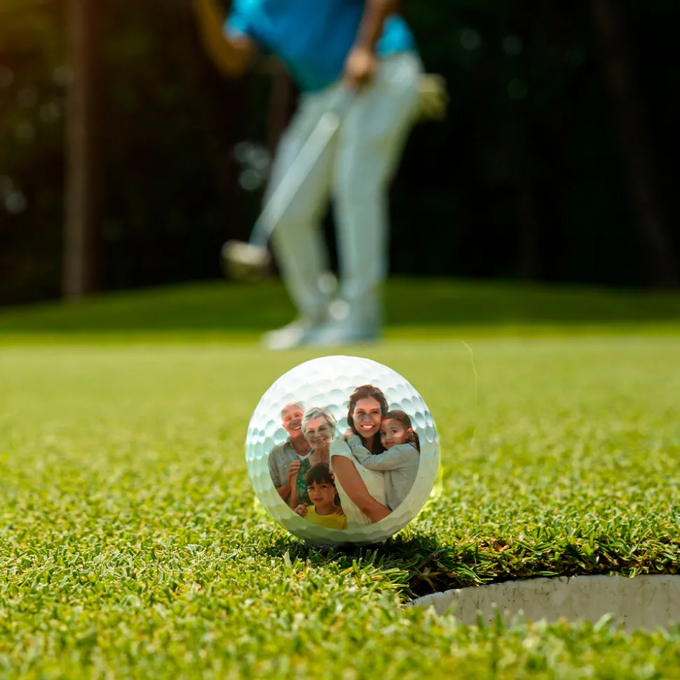 Balles de golf personnalisées (lot de 3) - Photo