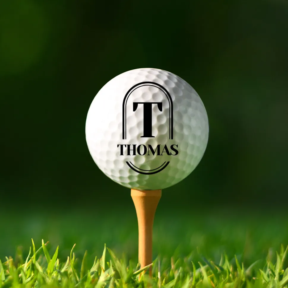 Balles de golf personnalisées (lot de 3) - Prénom
