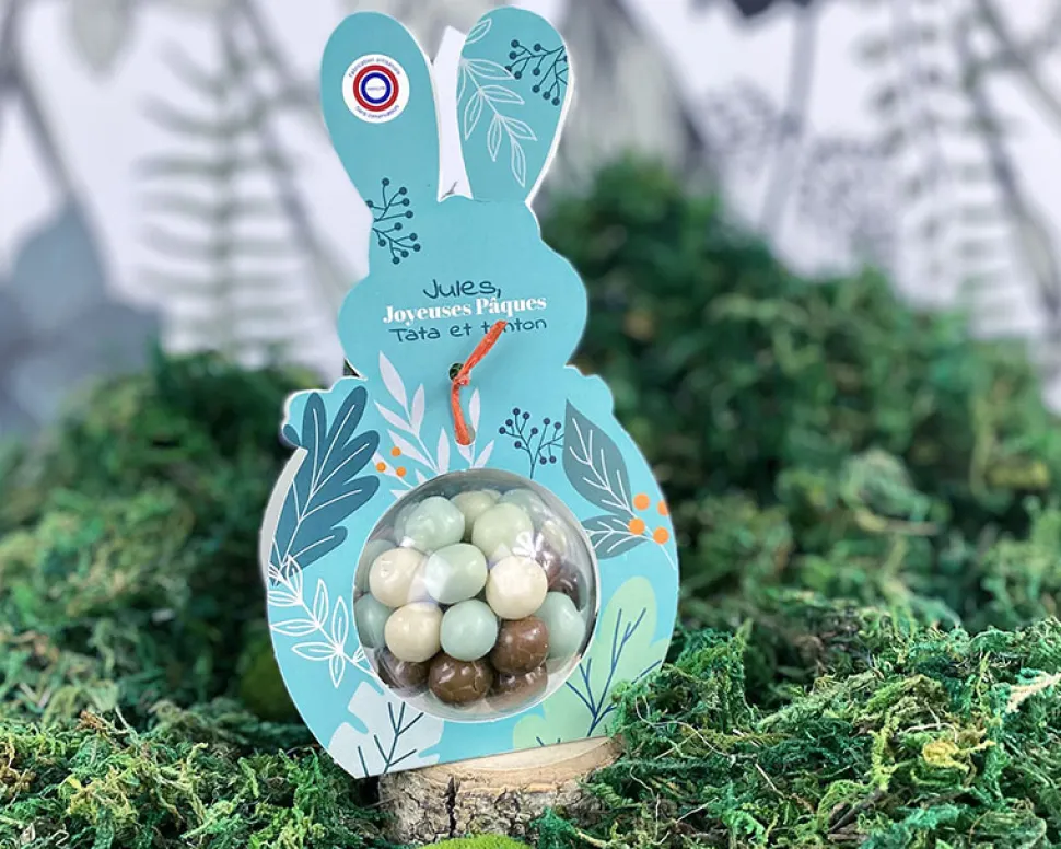 Ballotin de chocolats - Lapin de Pâques