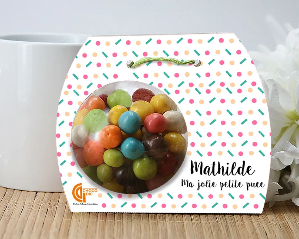 Ballotin de chocolats Message
