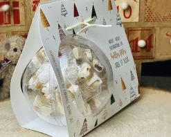 Ballotin de nougat au caramel beurre salé Personnalisable - Noël