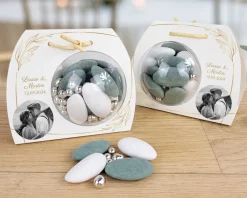 Ballotins de dragées personnalisées avec photo - Mariage