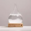 Baromètre Tempête Storm Glass - Message coeur