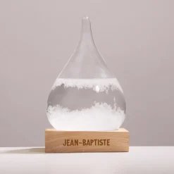 Baromètre Tempête Storm Glass - Prénom