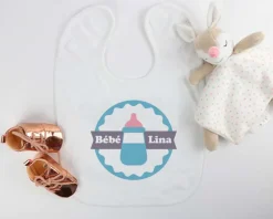 Bavoir bébé Personnalisable - Prénom