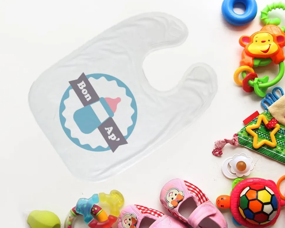 Bavoir bébé Personnalisable - Prénom