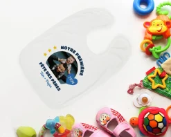 Bavoir bébé Personnalisable - Première Fête des Pères