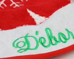 Bavoir personnalisé et brodé pour bébé - Premier Noël