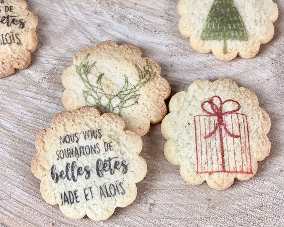 Biscuits de noël personnalisés