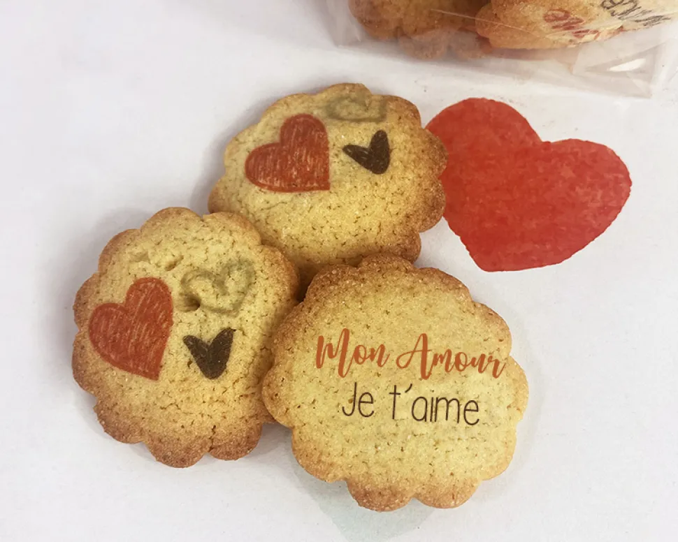 Biscuits Personnalisables - Amour