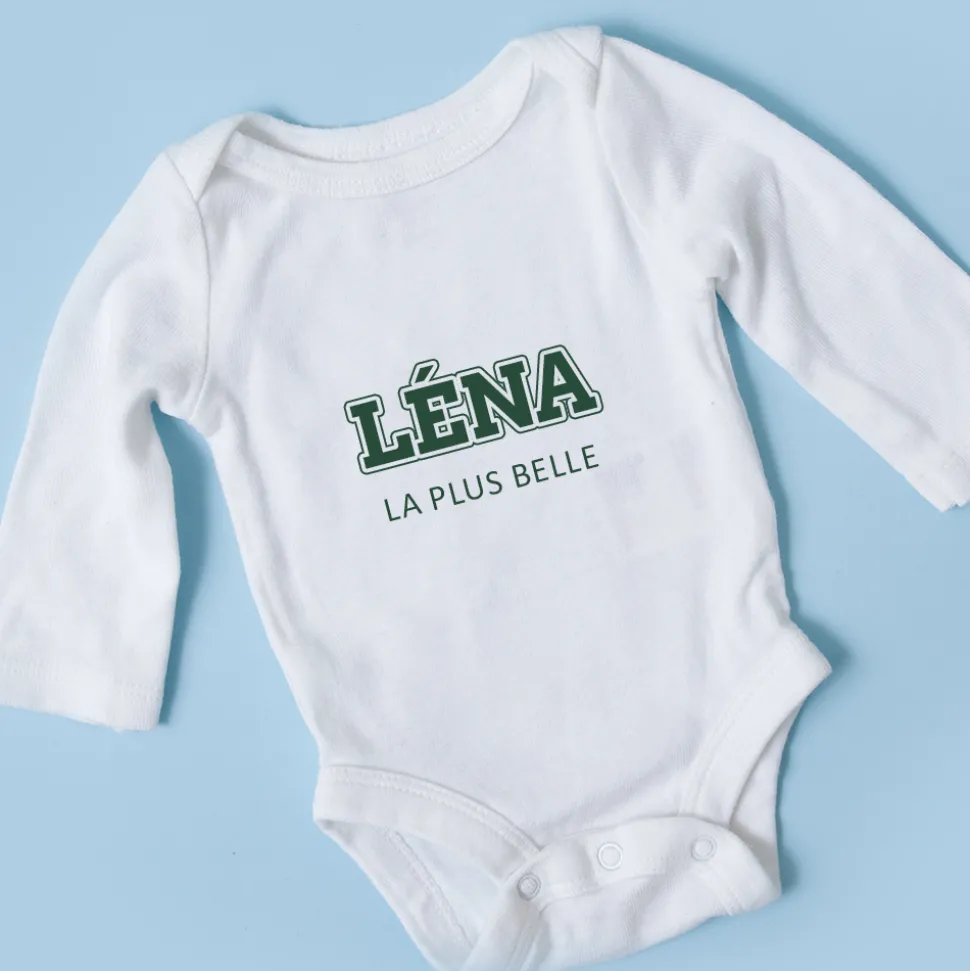 Body bébé personnalisable - College Style