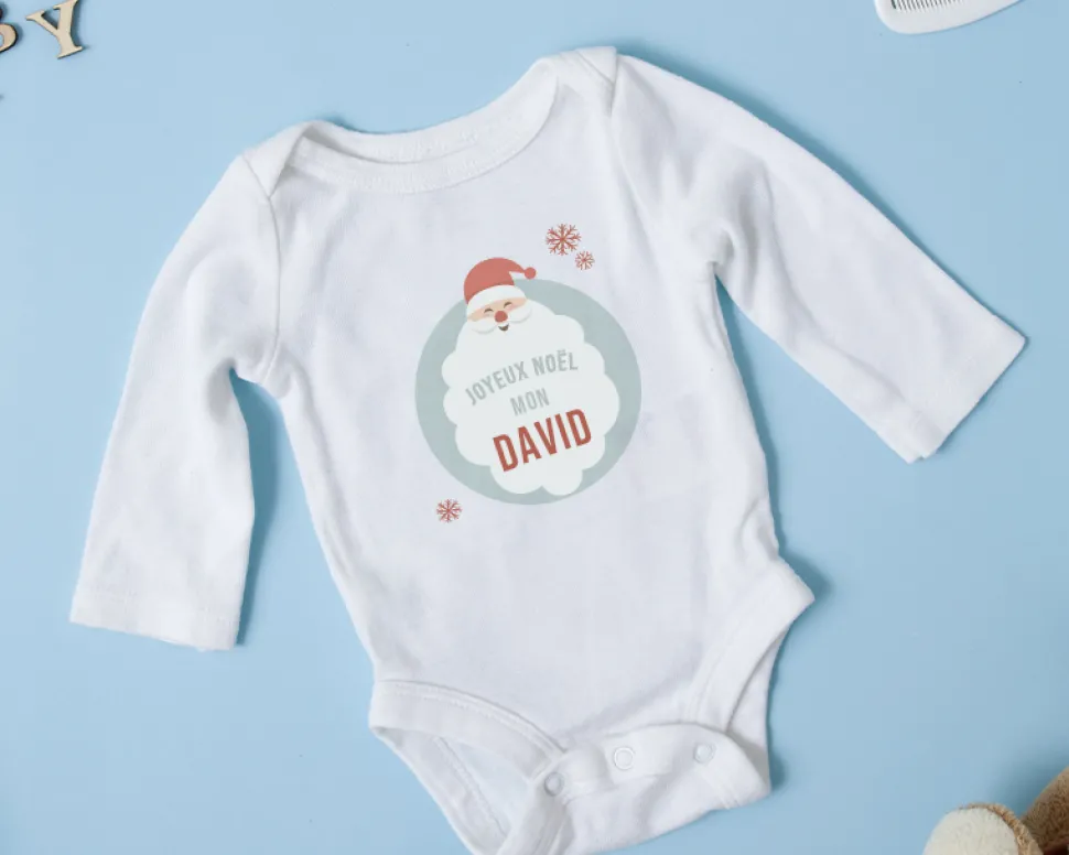 Body bébé personnalisable - Premier Noël