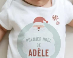 Body bébé personnalisable - Premier Noël