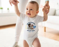 Body bébé personnalisable - Première Fête des Pères