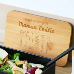 Boite à bento personnalisée - Recette du Bonheur