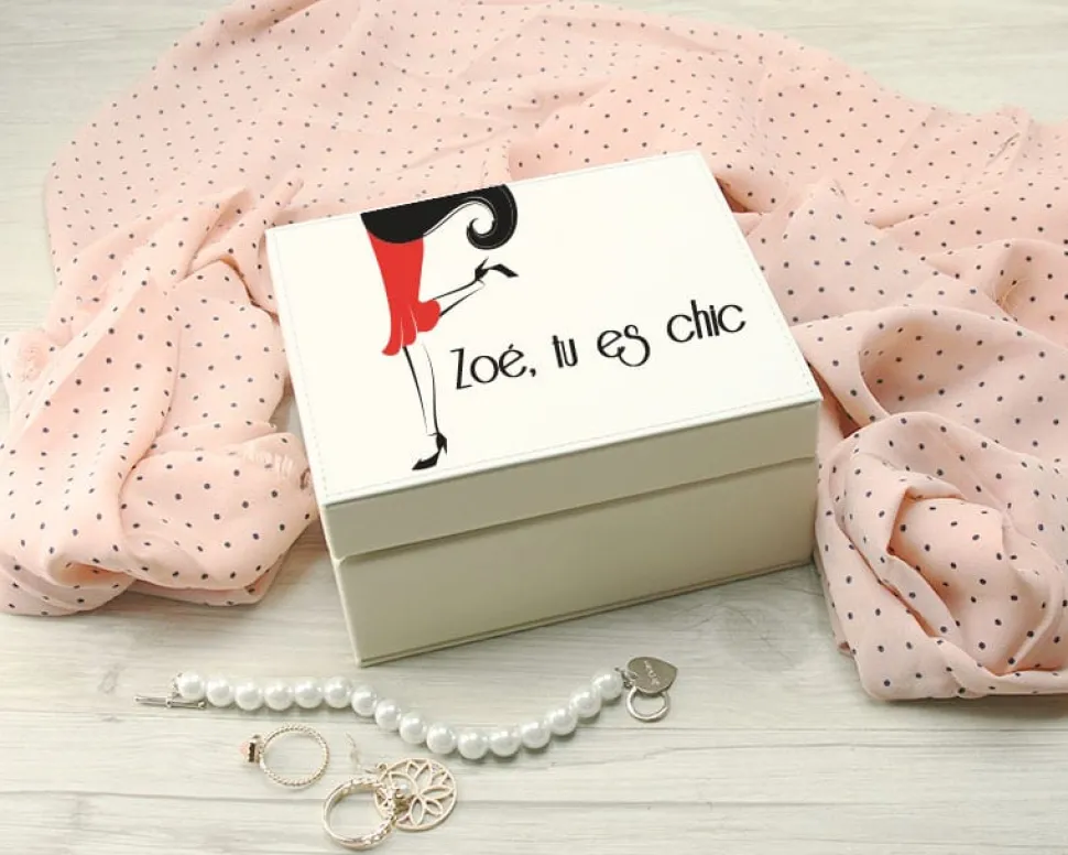 Boite à bijoux Rétro chic
