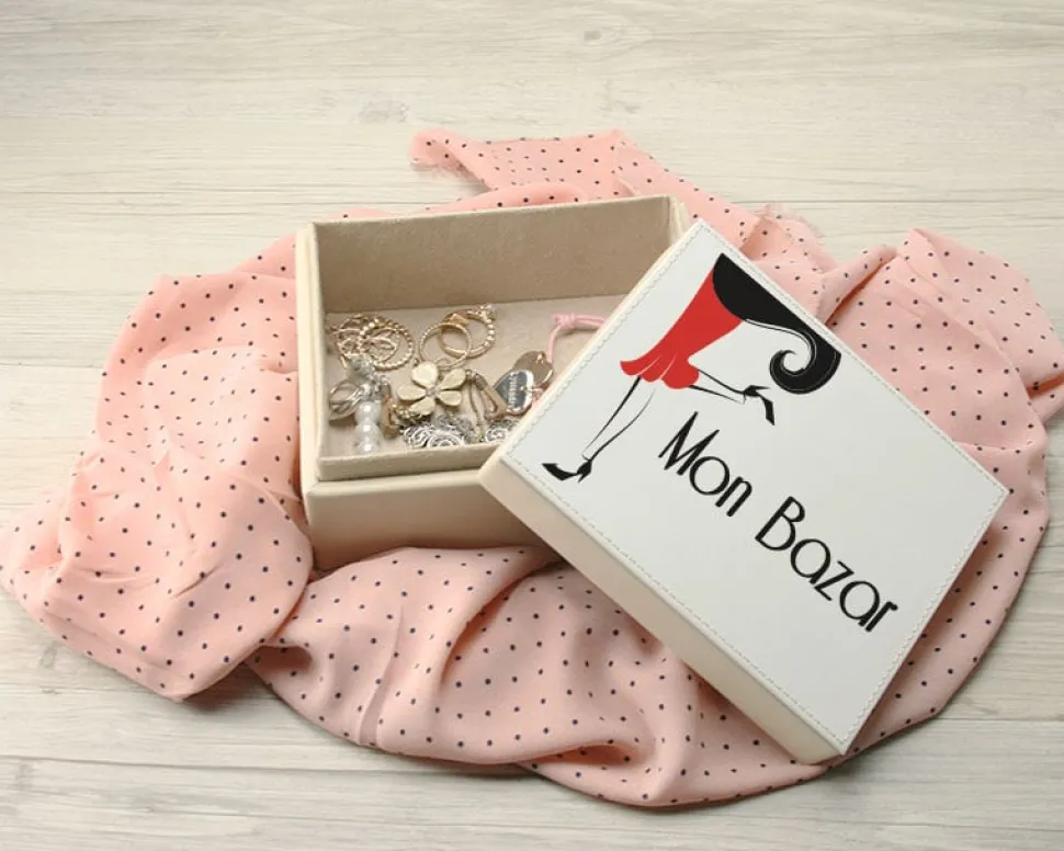 Boite à bijoux Rétro chic