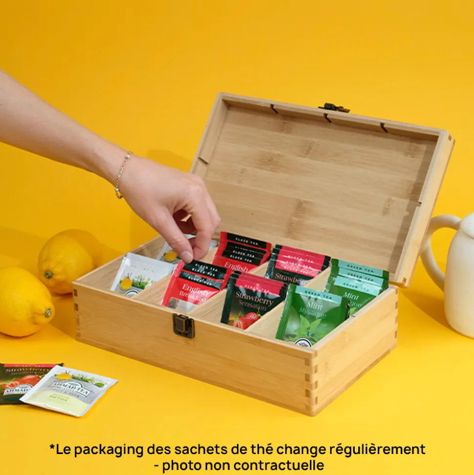 Boite à thé personnalisée - Définition Maitresse