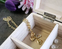 Boîte à Bijoux Gravée Trésors de ...