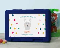 Boîte à goûter personnalisable - Collection Animaux