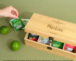Boîte à thé Meilleure Grand-Mère
