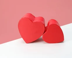 Boîte coeur cadeau - Petite et grande taille