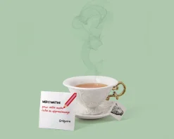 Boîte de 10 sachets de thé bio personnalisables - Merci Maîtresse, Maître et ATSEM