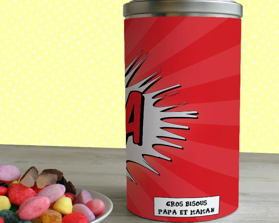 Boîte de bonbons BD - Haribo