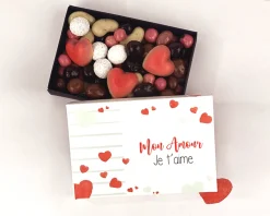 Boîte de chocolats Personnalisable - Amour