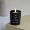 Bougie personnalisable parfumée - Mariage