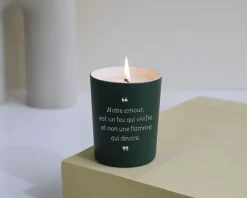 Bougie personnalisable parfumée - Déclaration
