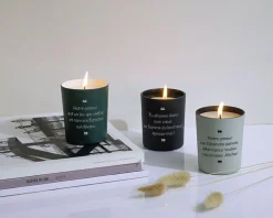 Bougie personnalisable parfumée - Déclaration