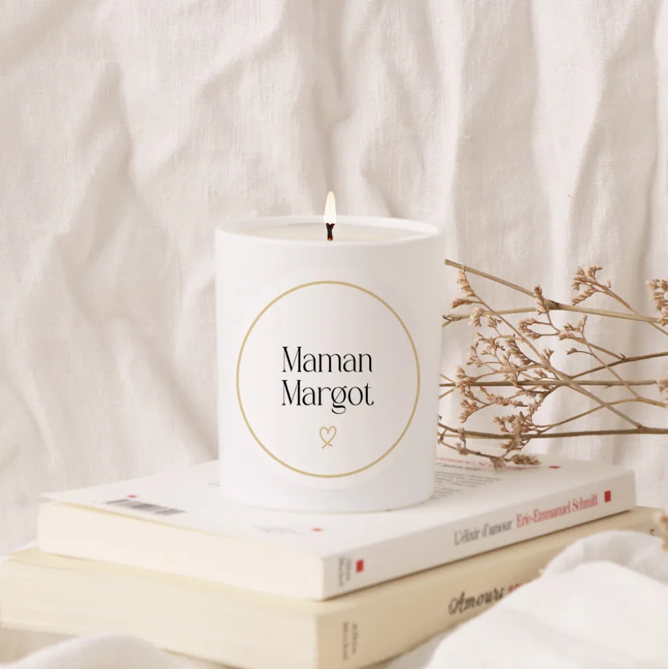 Bougie personnalisée - Prénom