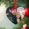 Boule de Noël Coeur personnalisée - Photo