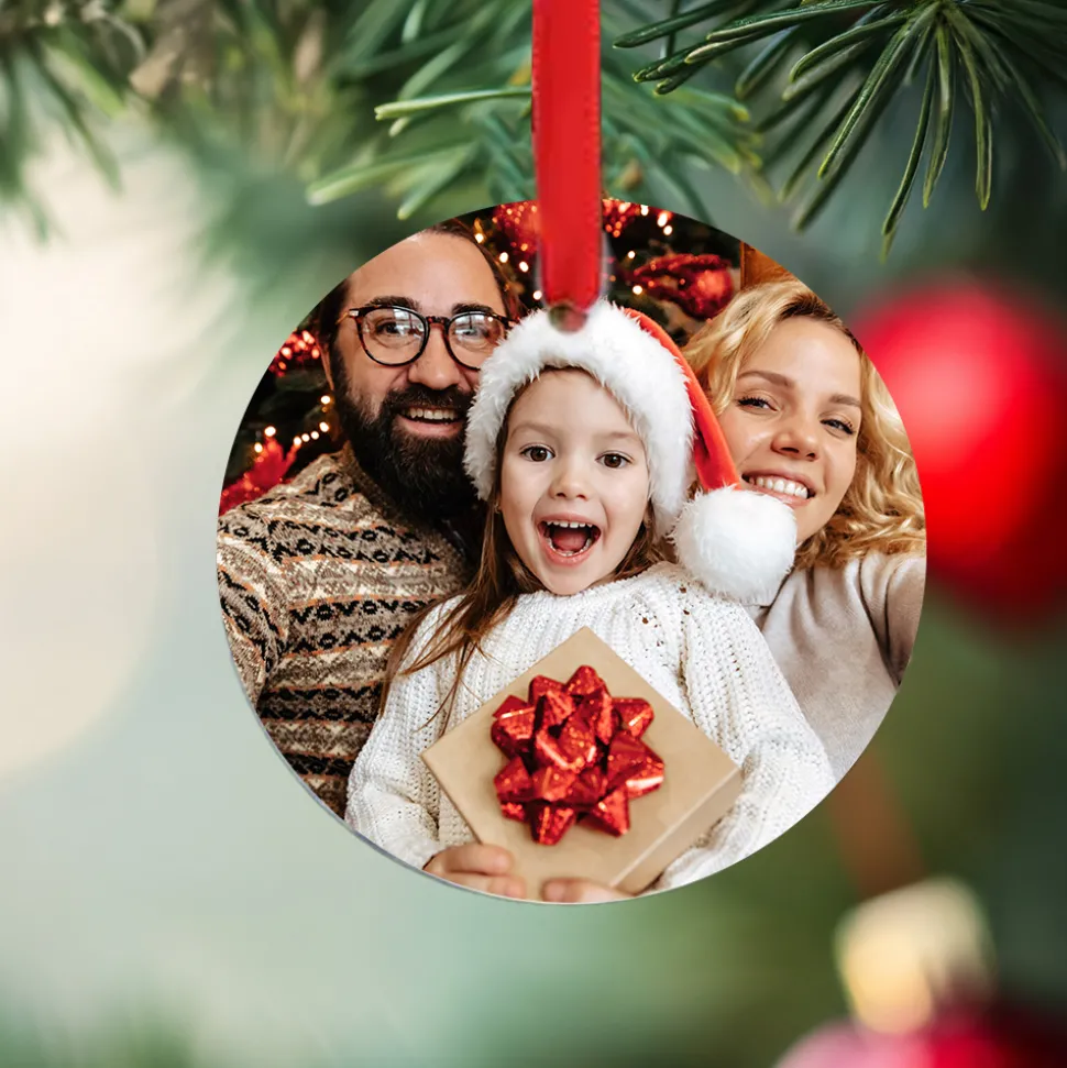Boule de Noël personnalisée - Photo