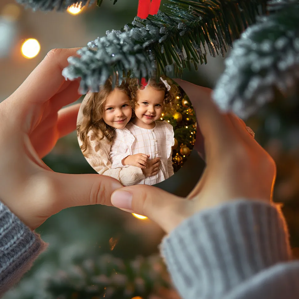 Boule de Noël personnalisée - Photo
