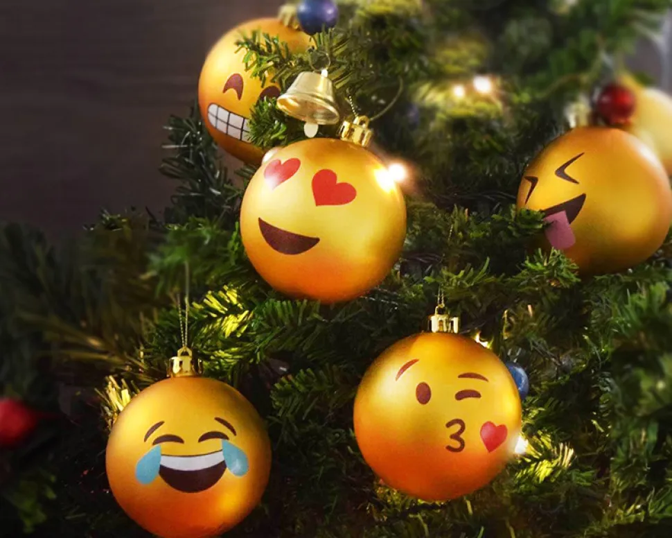 Boules de Noël - Emoji