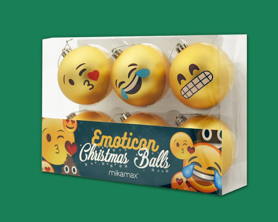 Boules de Noël - Emoji